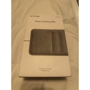 Withings Sleep Tracking Mat Gray Model WSM02-ALL-US NIB